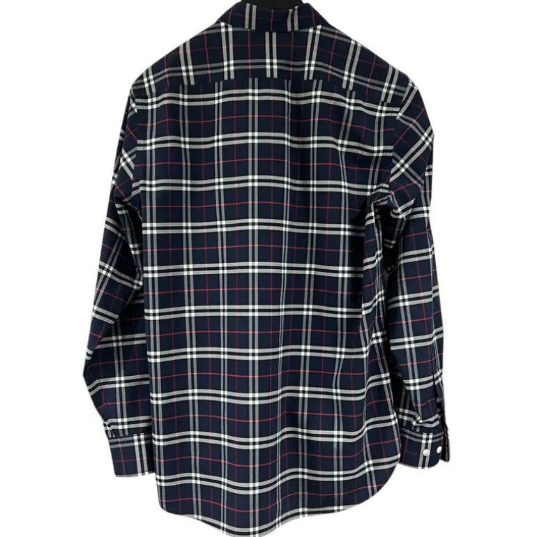 BURBERRY CAMICIA IN COTONE CHECK TG M