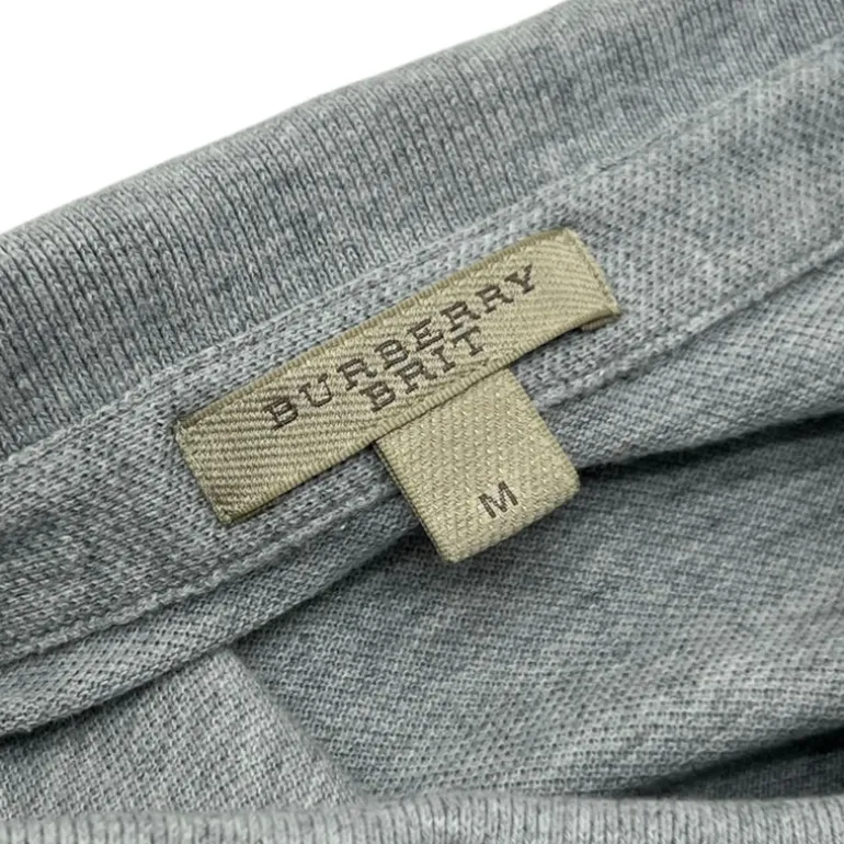 BURBERRY POLO IN COTONE TG M