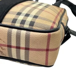 BURBERRY PORTADOCUMENTI/PC IN PELLE VINTAGE CHECK