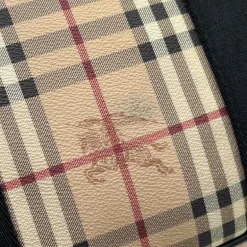 BURBERRY PORTADOCUMENTI/PC IN PELLE VINTAGE CHECK