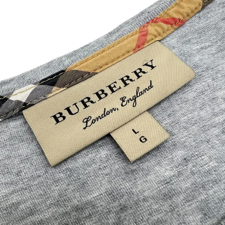 BURBERRY TSHIRT IN COTONE