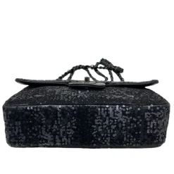 CHANEL BORSA CLASSICA SINGLE FLAP CON PAILLETTES