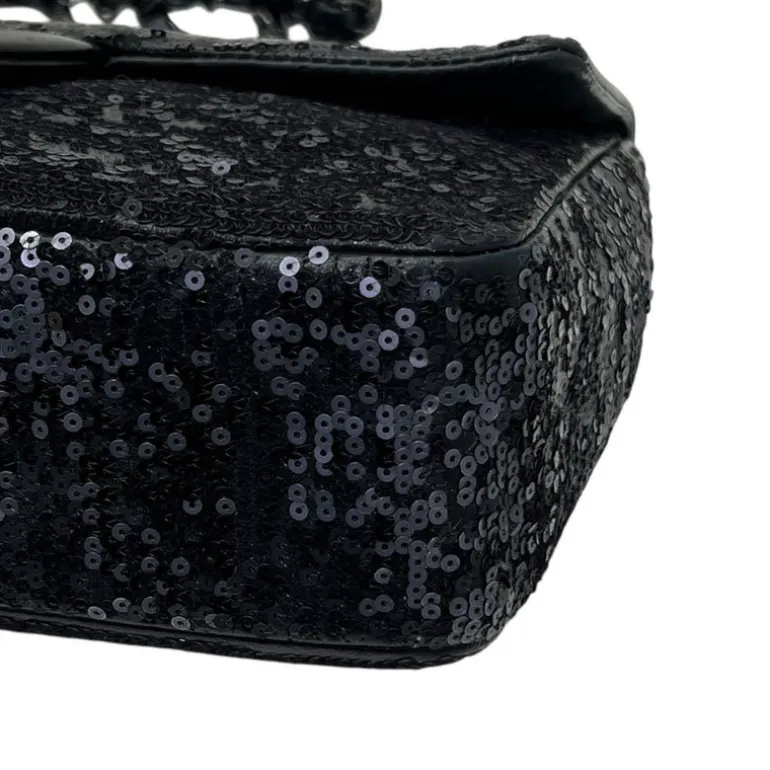 CHANEL BORSA CLASSICA SINGLE FLAP CON PAILLETTES