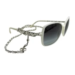 CHANEL OCCHIALI DA SOLE QUADRATI CON CATENA