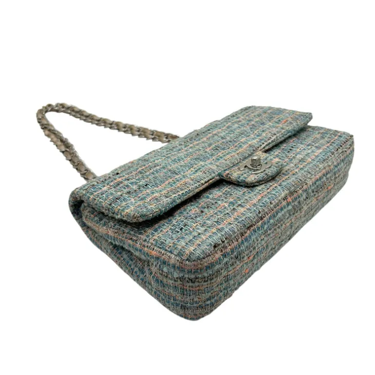 CHANEL TIMELESS CLASSIQUE 11.12 IN TWEED MULTICOLORE