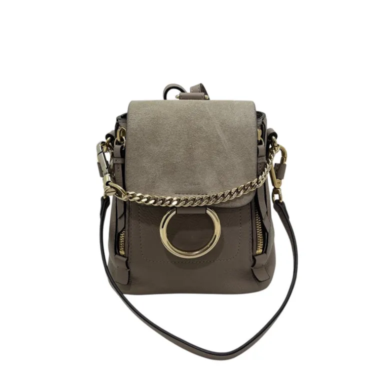 CHLOÉ MINI ZAINO IN PELLE