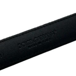 DOLCE & GABBANA CINTURA IN VELLUTO TG 95