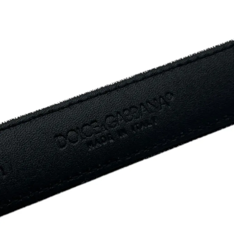DOLCE & GABBANA CINTURA IN VELLUTO TG 95
