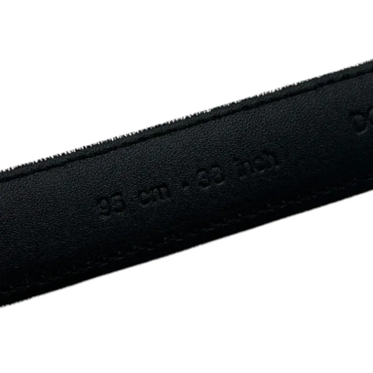 DOLCE & GABBANA CINTURA IN VELLUTO TG 95