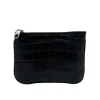 DOLCE & GABBANA MINI POUCH IN STAMPA COCCODRILLO