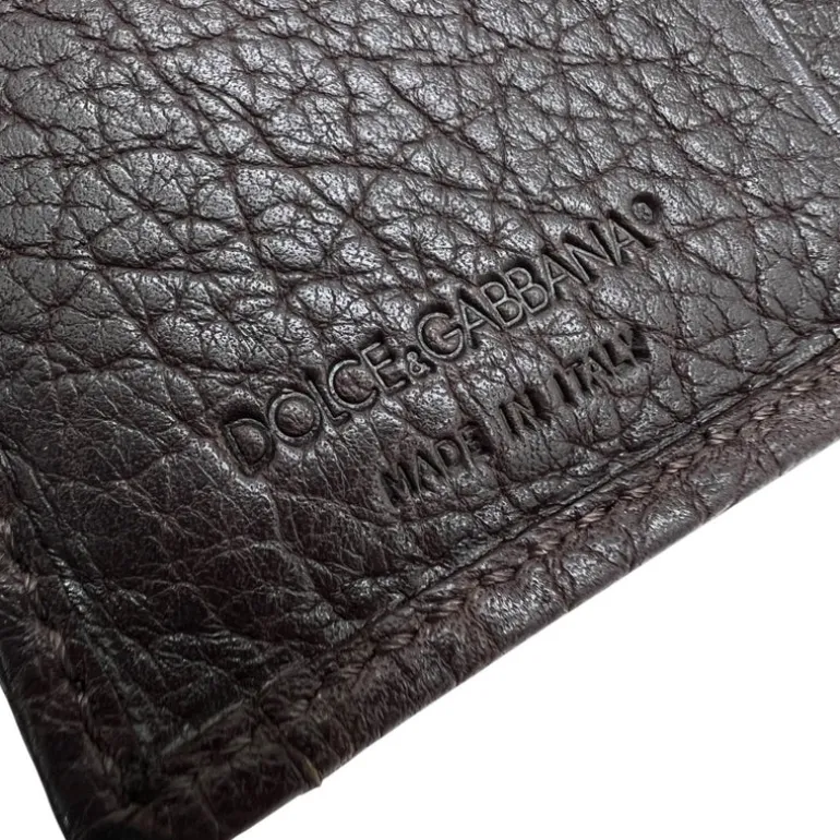 DOLCE & GABBANA PORTAFOGLIO ANIMALIER IN CAVALLINO