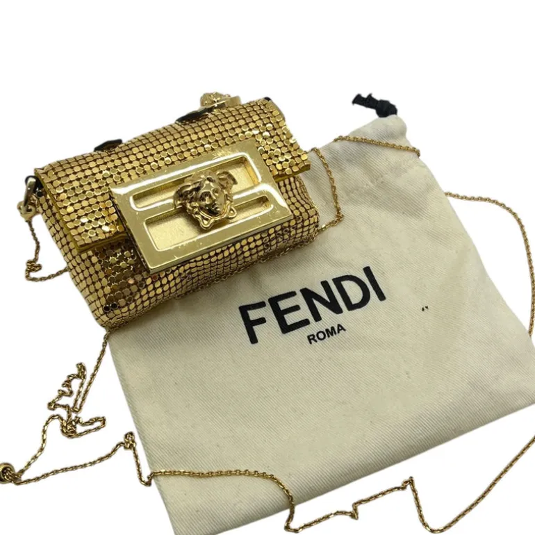 FENDACE NANO BAGUETTE CON PAILLETTES