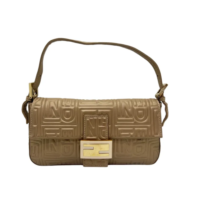 FENDI BAGUETTE EMBOSSED RE-EDITION 1997 IN NAPPA LIMITED ED.