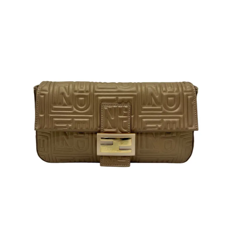 FENDI BAGUETTE EMBOSSED RE-EDITION 1997 IN NAPPA LIMITED ED.