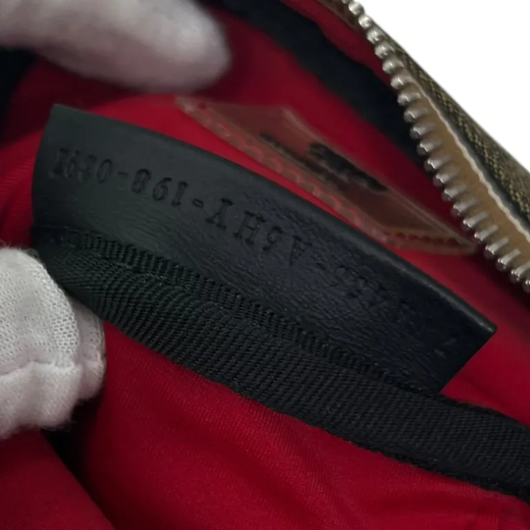 FENDI BORSA A TRACOLLA PICCOLA IN TESSUTO E PELLE