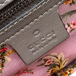 GUCCI BAMBOO BORSA PICCOLA A SPALLA IN PITONE