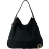 GUCCI BORSA A SPALLA HOBO IN TELA GG