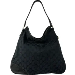 GUCCI BORSA A SPALLA HOBO IN TELA GG