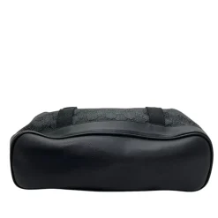 GUCCI BORSA A SPALLA IN TESSUTO GG E PELLE