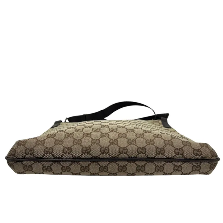 GUCCI BORSA MESSENGER GRANDE IN TELA GG