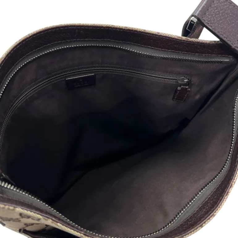 GUCCI BORSA MESSENGER GRANDE IN TELA GG