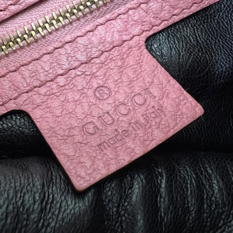 GUCCI JACKIE IN PELLE ROSA