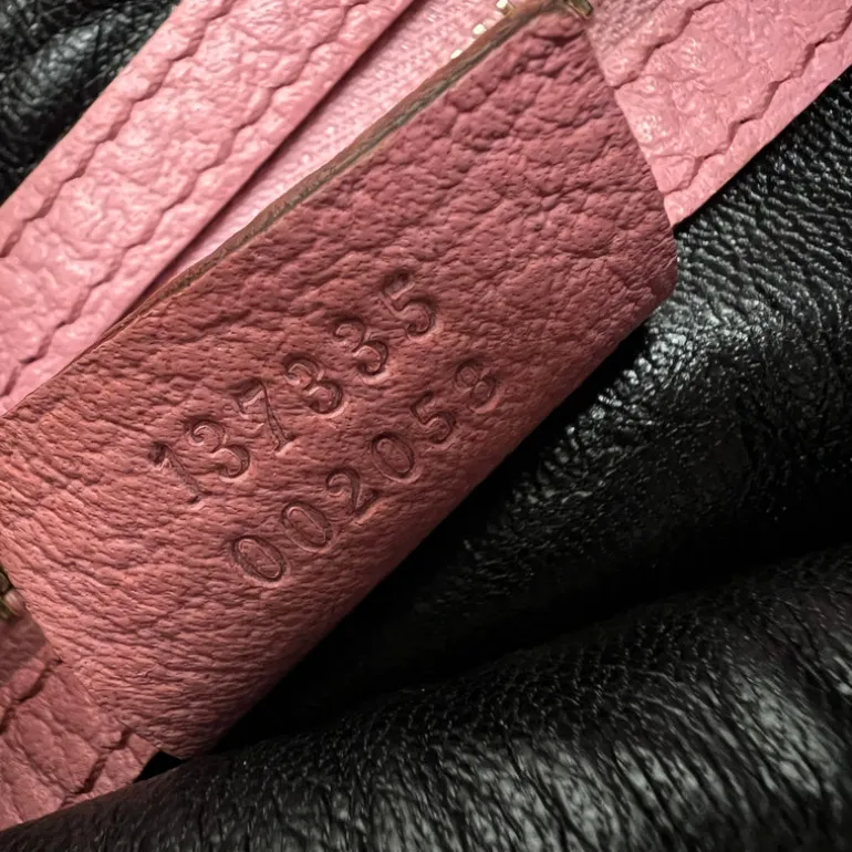 GUCCI JACKIE IN PELLE ROSA