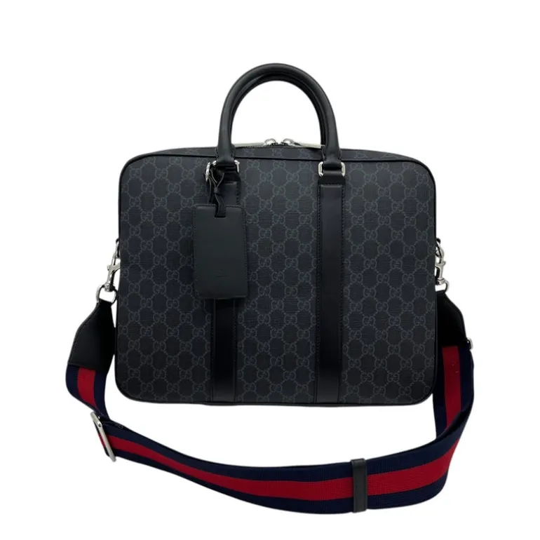 GUCCI PORTADOCUMENTI GG A TRACOLLA