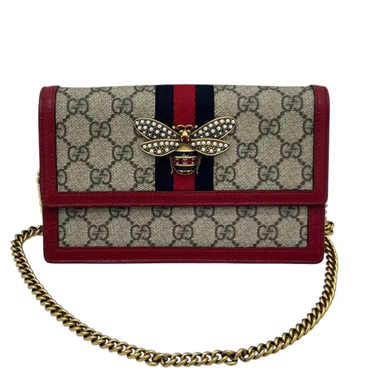 GUCCI QUEEN MARGARET WALLET ON CHAIN
