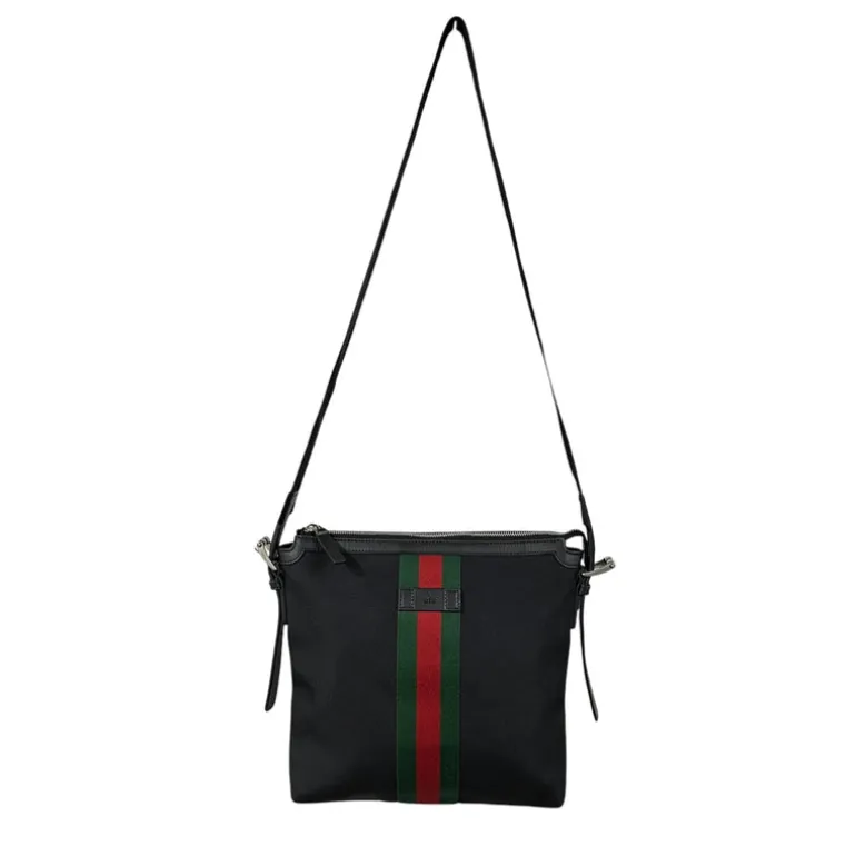 GUCCI TRACOLLA WEB IN TESSUTO