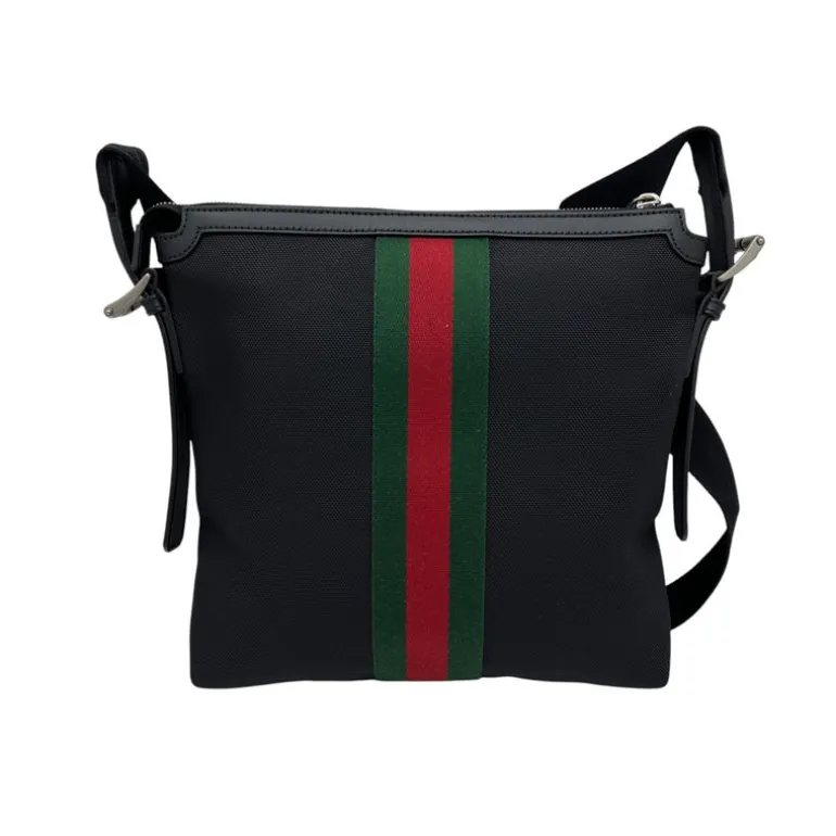 GUCCI TRACOLLA WEB IN TESSUTO
