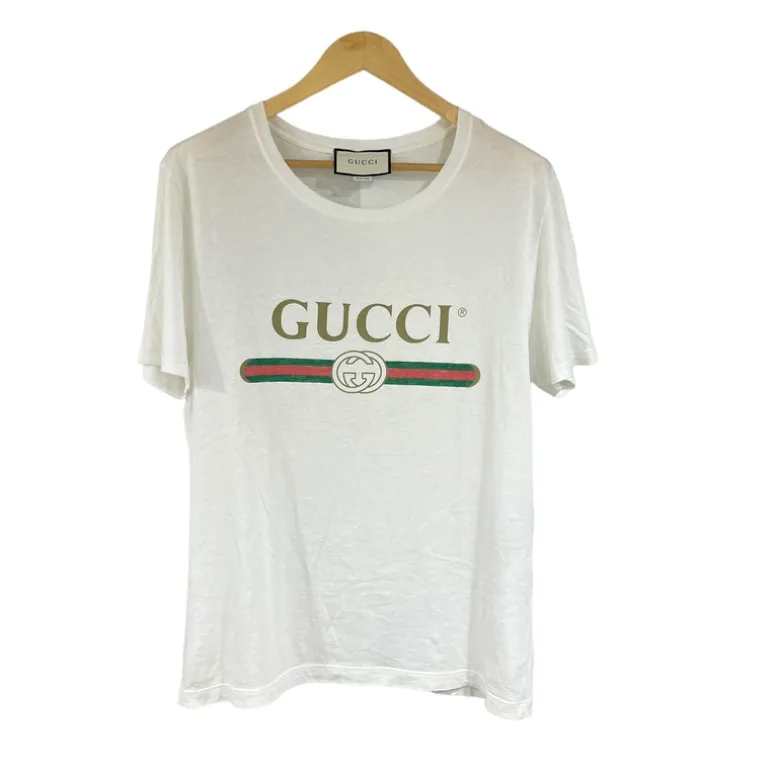 GUCCI TSHIRT VINTAGE LOGO DELAVE'