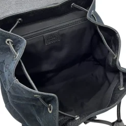 GUCCI ZAINO IN TESSUTO GG E PELLE