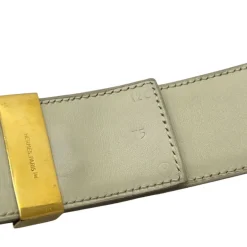 HERMÈS CINTURA COLLIER DE CHIEN IN STRUZZO TG 75