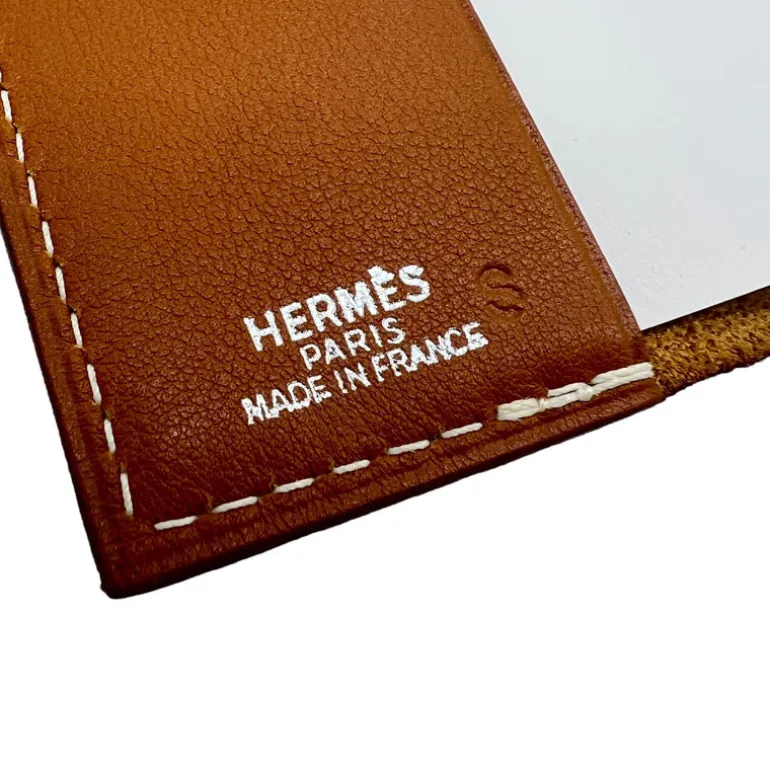 HERMÈS COPERTINA PER RUBRICA IN PELLE
