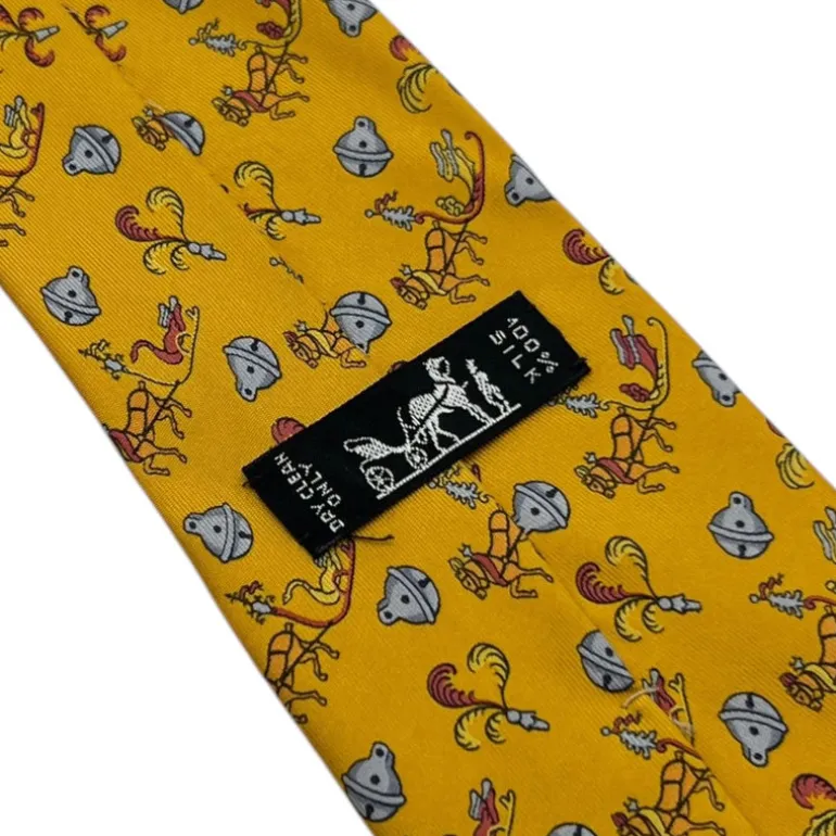 HERMÈS CRAVATTA IN SETA