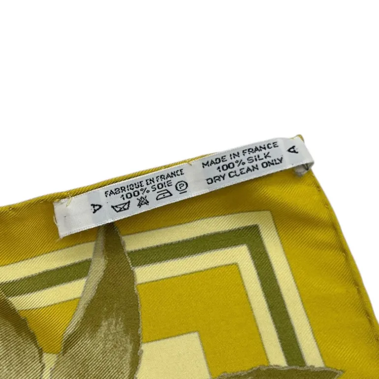 HERMÈS FOULARD CARRÉ 90 FLEURS D’HELLANDE