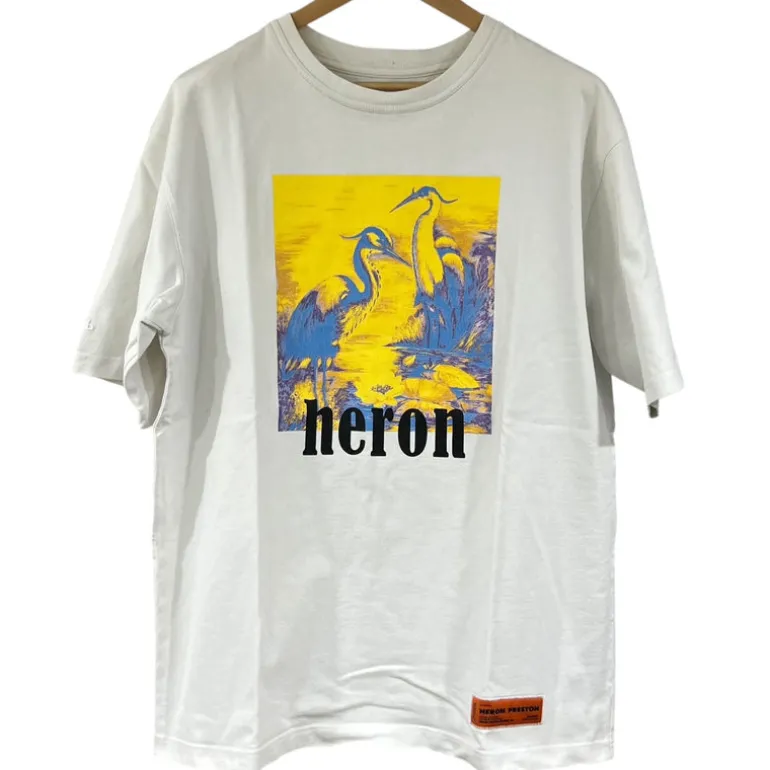 HERON PRESTON T-SHIRT CON STAMPA TG M (VESTE XL)