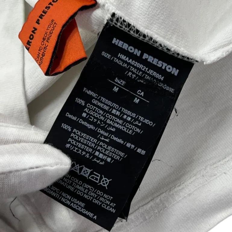 HERON PRESTON T-SHIRT CON STAMPA TG M (VESTE XL)