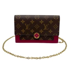 LOUIS VUITTON FLORE PORTAFOGLIO CON CATENA