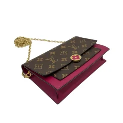 LOUIS VUITTON FLORE PORTAFOGLIO CON CATENA