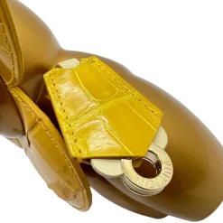 LOUIS VUITTON MASCOTTE VIVIENNE EXOTIC GIALLO