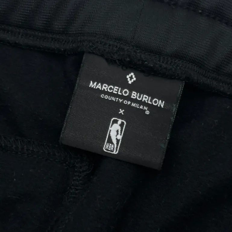 MARCELO BURLON X NBA PANTALONE SPORTIVO CHICAGO BULLS TG S