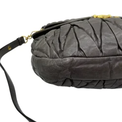 MIU MIU BORSA IN NAPPA GOFFRATA CON TRACOLLA