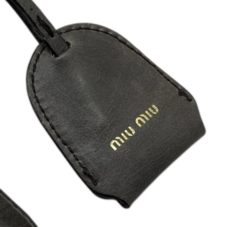MIU MIU BORSA IN NAPPA GOFFRATA CON TRACOLLA
