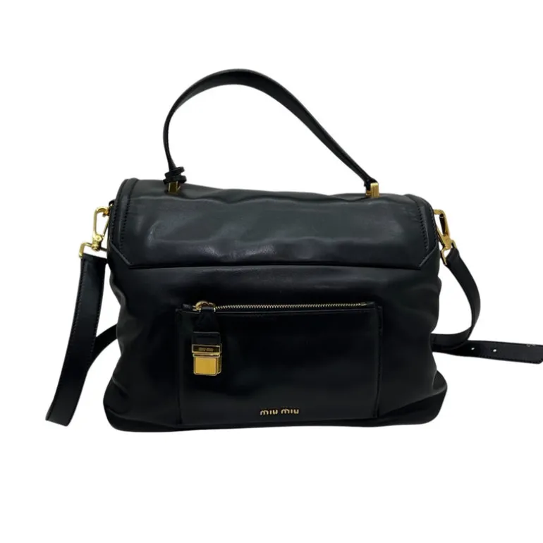 MIU MIU BORSA IN PELLE CON TRACOLLA