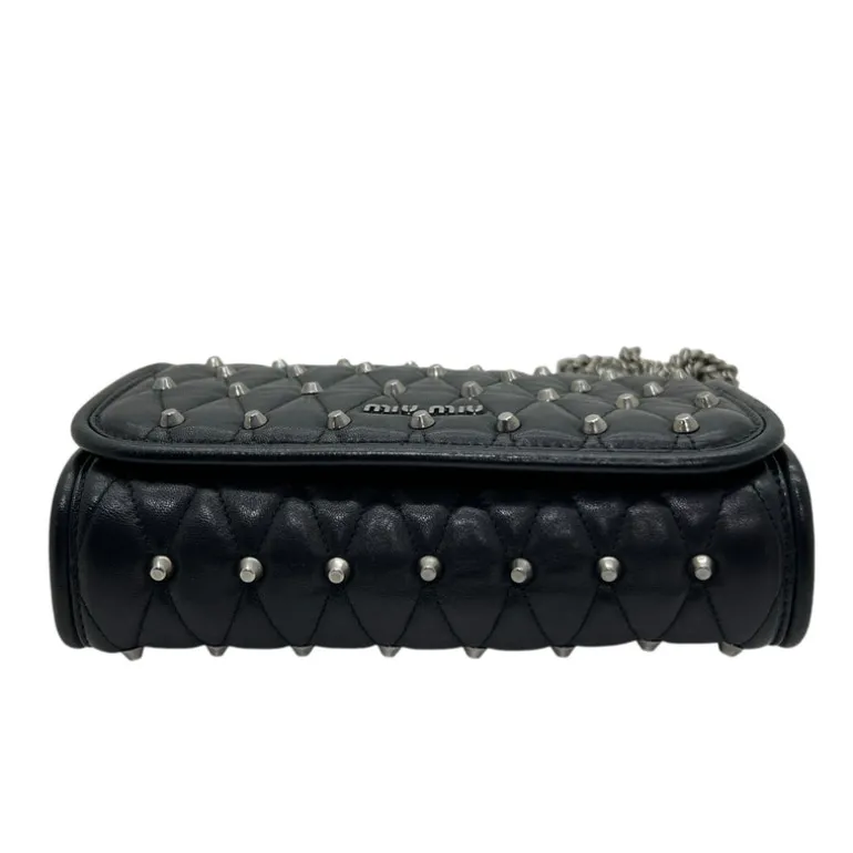 MIU MIU BORSA IN PELLE CON CATENA