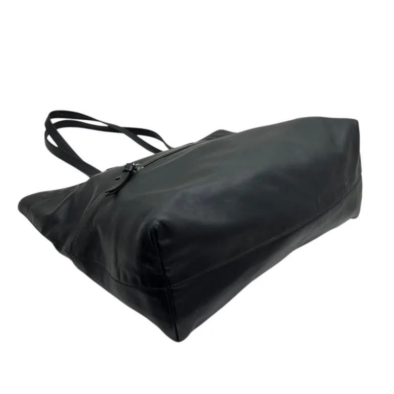 MIU MIU BORSA SHOPPING IN PELLE NERA