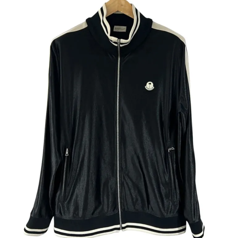 MONCLER X PALM ANGELS GIACCA TRACK TG XXL (XL)