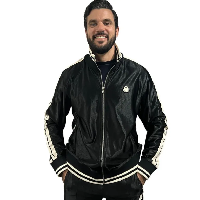 MONCLER X PALM ANGELS GIACCA TRACK TG XXL (XL)